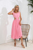'Veda' Cutout Ruched Maxi Dress - Celes Fashion